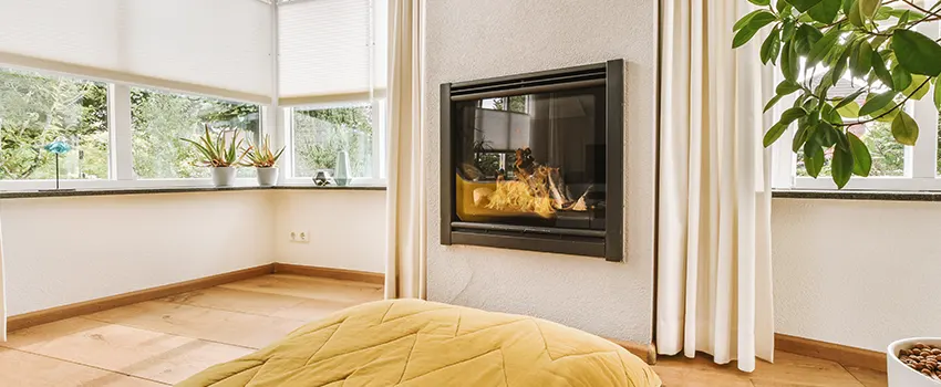 Residential Fireplace Ceramic Glass Installation in Sun City, AZ