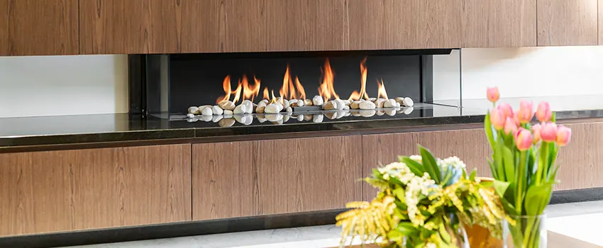 Double-height Fireplace Design Refurbishment in Sun City, Arizona